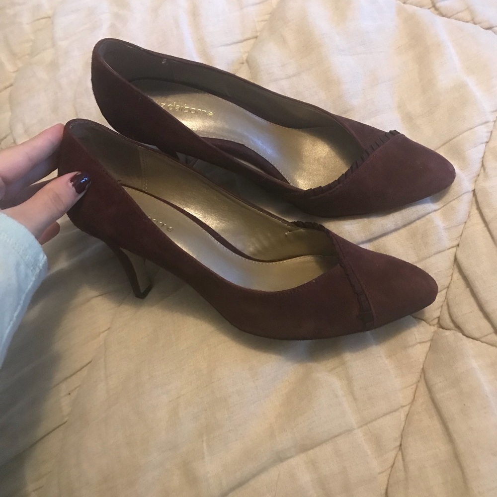 Workwear heels size 8.5 with 2in heel